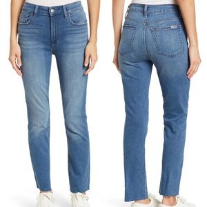 JOE'S High Rise Straight Ankle Jeans NWT 25